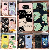 สำหรับ Xiaomi Poco X3 NFC เคสซิลิโคนนิ่มลายการ์ตูนไดโนเสาร์น่ารักเคสโทรศัพท์สำหรับ Xiaomi Poco X3 Pro PocoX3เคสโทรศัพท์ NFC