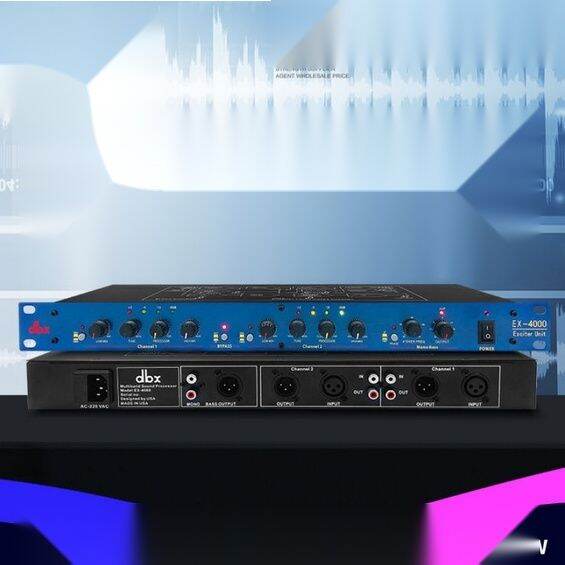 DBX EX4000 crossover 4 way Professional 2 stereo channels 4 mono