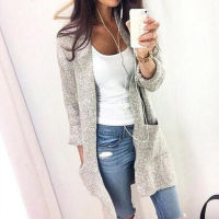 Autumn Winter Long Cardigan Women Sweater Knitted Sweater Women Outerwear Oversized Windbreaker Pull Femme Large Size 5XL