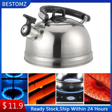 3.0L Thickened Whistle Kettle 304 Stainless Steel Boiling Water