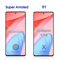 Super AMOLED 6.7 จอแสดงผลสำหรับ Samsung Galaxy Note 10 Lite N770 N770F จอแสดงผล Lcd Touch Screen Digitizer สมัชชาที่มีกรอบ