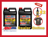 Amsoil Signature Series Max Duty Diesel Oil 6X SAE 5w-40 น้ำมันเครื่องดีเซล สังเคราะห์แท้100%