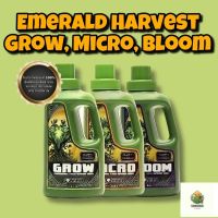 [พร้อมส่ง]⭐⭐Emerald Harvest Grow, Micro, Bloom ปุ๋ยหลัก ครบเครื่องเรื่องสารอาหารจัดส่งฟรีมีเก็บปลายทาง