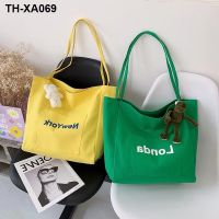 Tide Japan and South Korea the cloth bag joker female single shoulder students literary leisure class