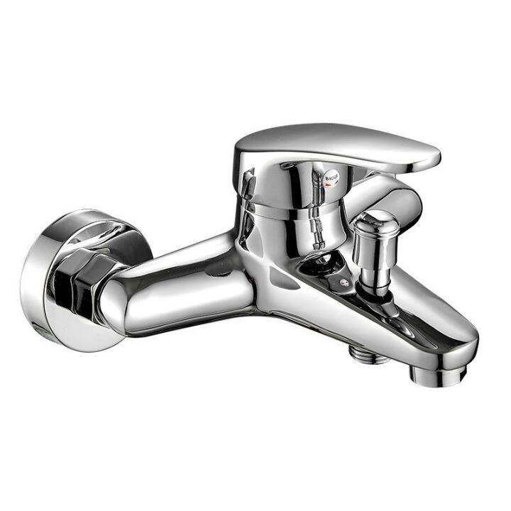 ﺴ Copper Shower Faucet Hot and Cold Mixing Valve Bathroom Concealed