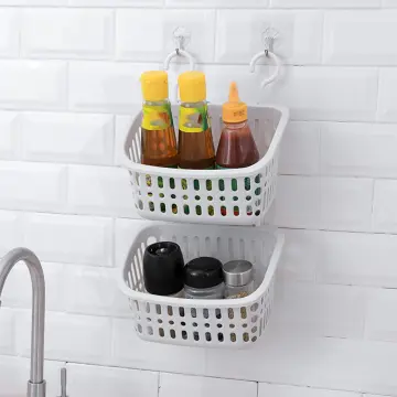 Portable Storage Basket Cleaning Caddy Storage Organizer Tote with