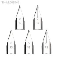 ✲ 5PCS Straight Iridium Pen Nibs EF/F Pen Tip Replacement Fit for Most Fountain Pens Student Writting Tools Accessories