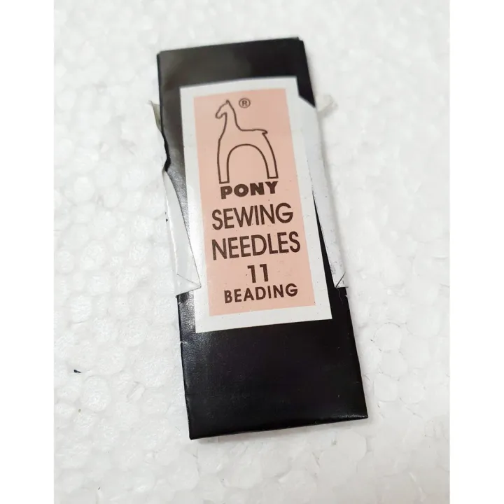 Beading Needle Size 10, 11 and 12 25pcs/pack Lazada PH