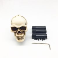 【DT】 hot  Automobile decorative parts skull gear head block handle manual lever head creative personalized modified accessories