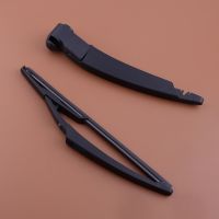 2pcs/Set Car Rear Windshield Wiper Arm amp; Blade Kit Fit for Mini Cooper S R56 2006 2008 2009 2010 2011 2012 2013 2014 2015 Black