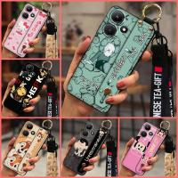 Anti-dust Cute Phone Case For infinix X6835/Hot30 Play Wrist Strap Lanyard TPU Original Shockproof Waterproof Durable