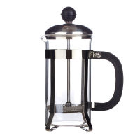 French Presses Coffee Pot Practical Coffee Maker Multifunctional Durable Coffee Kettle Teapot Stainless Steel Glass Coffeeware