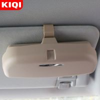 fgjfykjd KIQI Car Sunglasses Holder Case for Peugeot 206 207 307 308 508 2008 208 for Subaru XV Forester Outback Legacy Tribeca Impreza