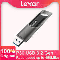 Lexar USB P30 3.2 Gen 1อ่าน450 MBs แฟลชดิสก์128GB 256ตัวจุความจำกิกะไบท์ไดรฟ์ปากกา USB 512GB U Stick สำหรับพีซี