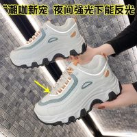 In the spring of 2021 the new white thick bottom torre shoes women is sports shoes and leisure shoes single shoes boo
