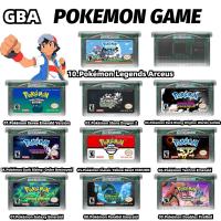 ใหม่ Pokemon Nostalgia GBA การ์ดเกม Eevee Emerald Stone Dragon คู่ FireRed Legends ไม่มีกล่อง Enlish รุ่นของขวัญของเล่น-Souyine