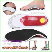 Mexin พื้นรองเท้าดูดซับแรงกระแทก ป้องกันอาการปวดเท้า insole