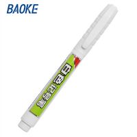 Permanent Marker White Oil-Ink Mark Pens Stationery school &amp; office supplies cd mark marker wood marker pen rock Highlighters Markers