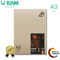 I.J. SIAM Inkjet Paper (Matt Coated) กระดาษเคลือบด้าน "อิงค์เจ็ท" 150 แกรม (A3) 50 แผ่น | Made in Germany | Works best with Epson/Brother/Canon/HP Printer