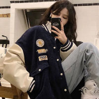 2021 new jacket Female loose Hip Hop baseball uniform commemorative spirit coat spring autumn men women handsome punk streetwear