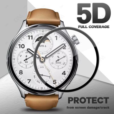 Screen Protector for Xiaomi Mi Watch S1 Pro Curved Edge Protective film Explosion-proof Smartwatch Accessories Not Glass Picture Hangers Hooks