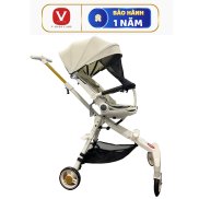 Xe đẩy 2 chiều gấp gọn cao cấp V-BABY IX8 - ngã lưng 2 chiều