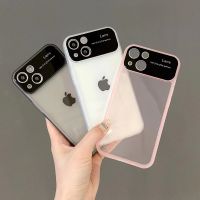 เคสโทรศัพท์ TPU หน้าต่างใหญ่ใสมี HOCE สำหรับ iPhone 14 13 12 11 Pro เคสป้องกันเลนส์แม็กซ์ฝาครอบกันชนใส