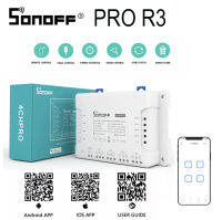 SONOFF 4CH PRO R3 WiF iสวิทช์ สมาร์ทAPP Smart Home Controller ทำงานร่วมกับAlexa google Home