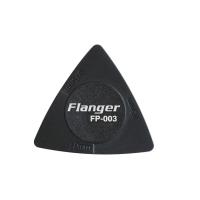 Flanger FP-003 ความหนาสามเหลี่ยมกีตาร์ Picks Antislip สไตล์ Picks 1 ชิ้น สีดำ