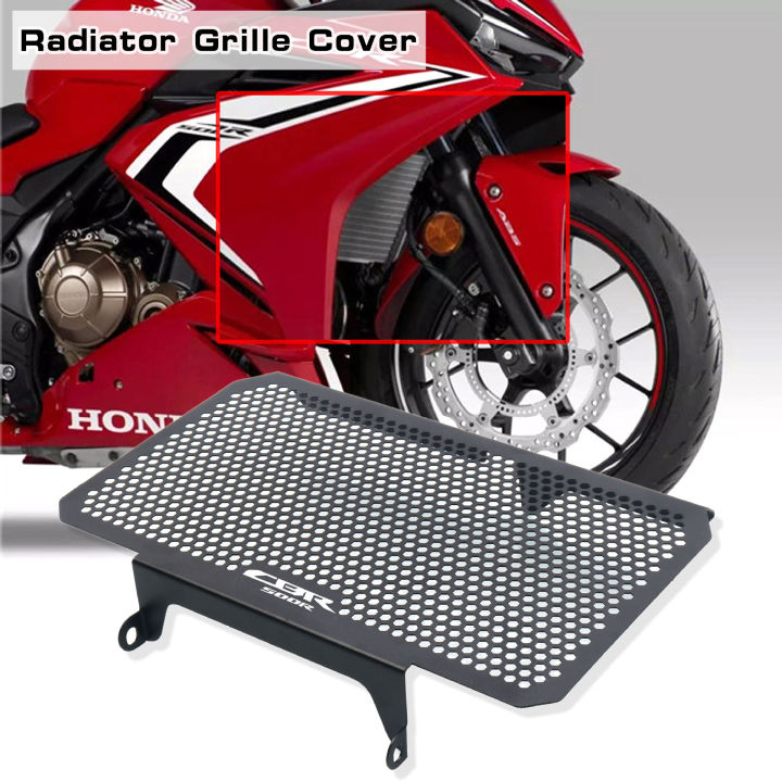 For Honda CBR500R 2016-2022 Motorcycle Grille Radiator Guard