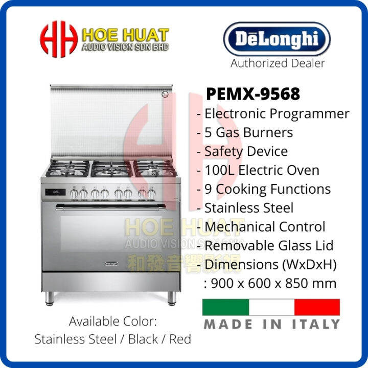 【Made in Italy】 DeLonghi PEMX 9568 PEMA 9501 PEMR 9563 Professional