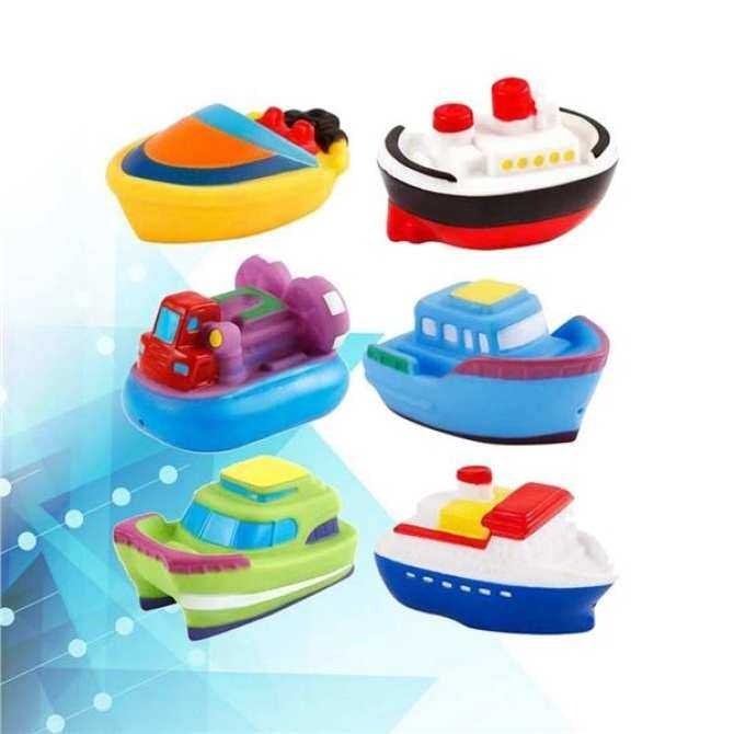 6pcs-ship-baby-bath-toys-squeeze-sound-bathtime-fun-toys-squirt-water-toy-for-babies-and-kids