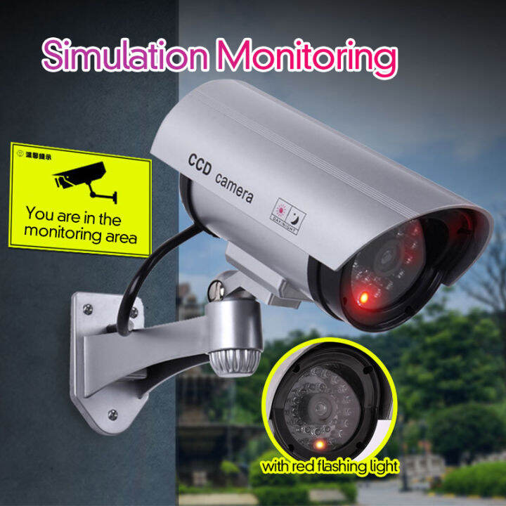 fake outdoor video surveillance camera