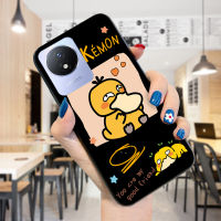 เคสโทรศัพท์พร้อมสำหรับ Vivo Y02A Y02T สุนัขแมวน่ารักตุ่นปากเป็ดเคสลวดลายสัตว์น่ารักซิลิโคนกันกระแทกโทรศัพท์ป้องกัน TPU ฝาหลัง