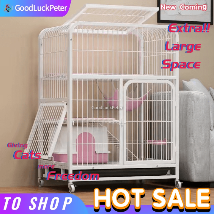 Cat clearance cage lazada