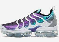 รองเท้าวิ่ง Vapormaxes สำหรับผู้หญิงและผู้ชาย,รองเท้าสีน้ำเงินม่วงองุ่นสีขาวไล่ระดับสี924453-101สำหรับรองเท้าผ้าใบกลางแจ้งการฝึกกีฬา