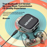 GenT EAKER Bluetooth Receiver 5.0 / Earphone ช่องเสียบ 3.5mm อุปกรณ์รับสัญญาณบลูทูธพร้อมหูฟัง HD VOICE เสียงดี เบสแน่น