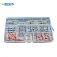 【CW】⊙✾☬  100Pcs/Set Shrink Insulated Terminal Electrical Wire Solder Sleeve Tube Butt Connectors Car With Housing