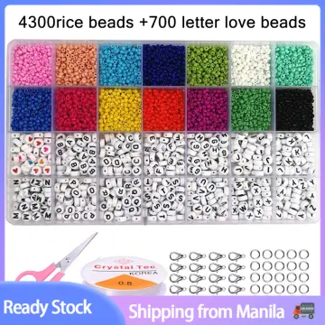 Shop Letter Beads Pink with great discounts and prices online