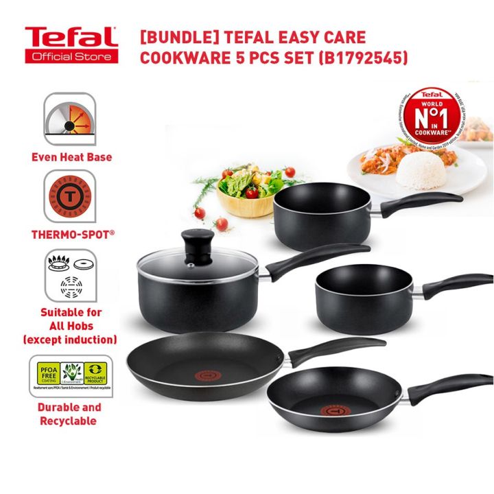 Tefal Bistro Red Set