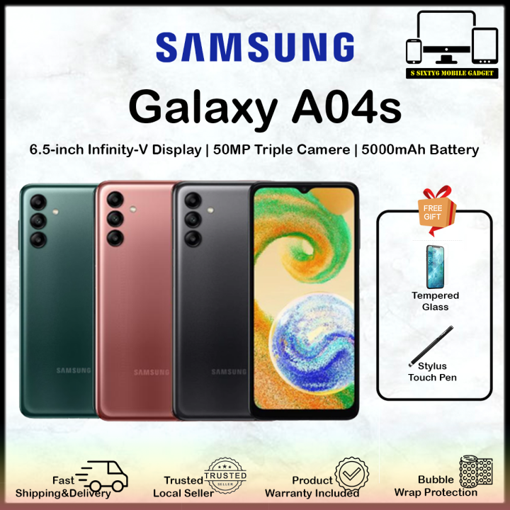 Samsung Galaxy A04s 4gb128gb 65 Inch Infinity V Display 50mp Triple Camere 5000mah 0708