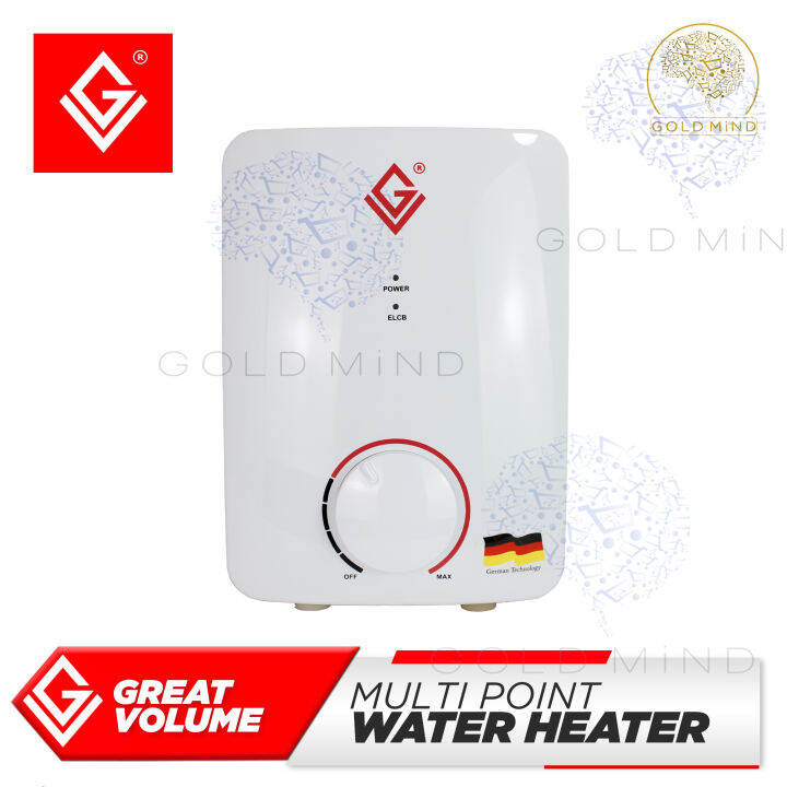 GREAT VOLUME Multi Point Water Heater (German Technology) Lazada PH