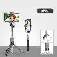 OEK-Wireless Bluetooth-Compatible Selfie Stick With Led Ring Light Foldable Tripod Monopod For Iphone For Android Live Tripod