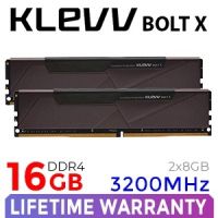 16GB (8GBX2) 3200MHZ DDR4 RAM PC (แรมพีซี)  BOLT X (KD48GU880-32A160U)