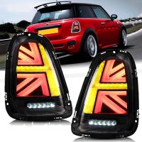 2pc Car Led Rear Light For BMW Mini Coopers R56 R57 R58 R59 Led Tail Lights Assembly 2007-2013 Back Brake Turn Signal Taillights