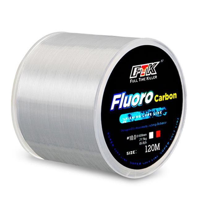 hot-dt-fishing-wire-120m-fluorocarbon-0-14mm-0-60mm-7-15lb-45lb-carbon-sinking