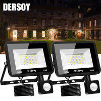 50วัตต์6000พันสวนโคมไฟ Floodlights Motion Sensor แสง240โวลต์ลานสำหรับโรงรถ Floodlight Led ปอตไลท์ผนังทางเดินกลางแจ้ง