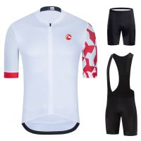 【CW】 Hot Sale Cycling Set Mens Jersey Short Sleeve Clothing Bib Shorts Men Ropa Ciclismo Triathlon