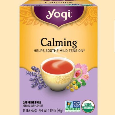 Premium for U📌ชา YOGI TEA STRESS&amp;RELIEF TEA BOX ชาสมุนไพรออแกนิค Bed time หลับสบาย นำเข้าจากอเมริกา📌 Calming