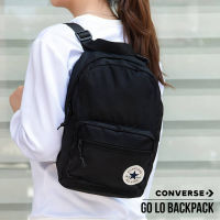 Converse กระเป๋าเป้ กระเป๋าสีดำ CV Backpack GO LO 1620538COBK BK (990)
